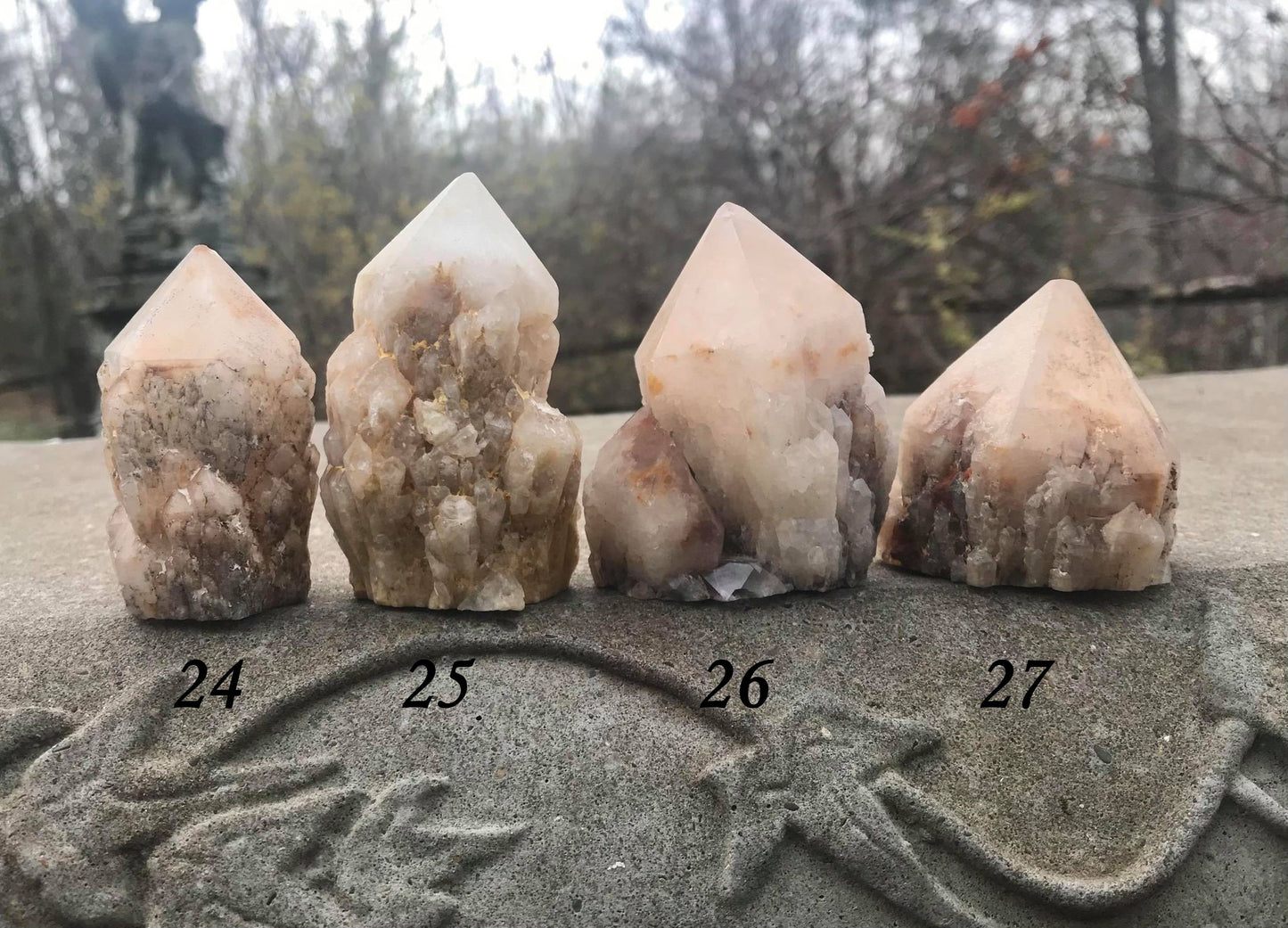 Candle Quartz Tower