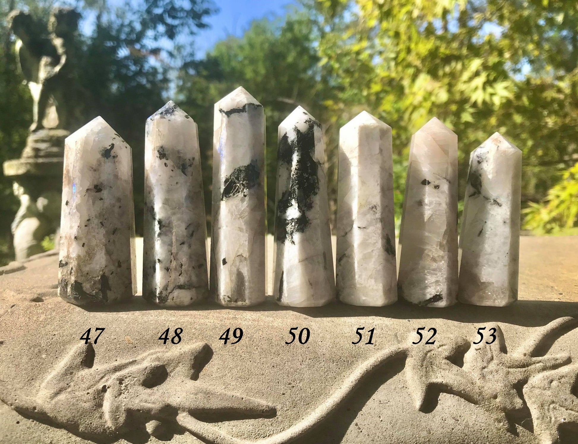 Rainbow Moonstone Towers - Gem Realm