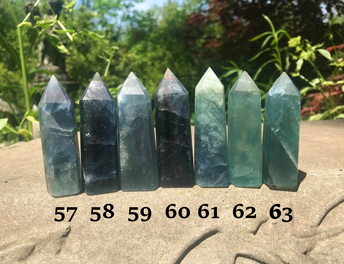 Blue Fluorite Towers