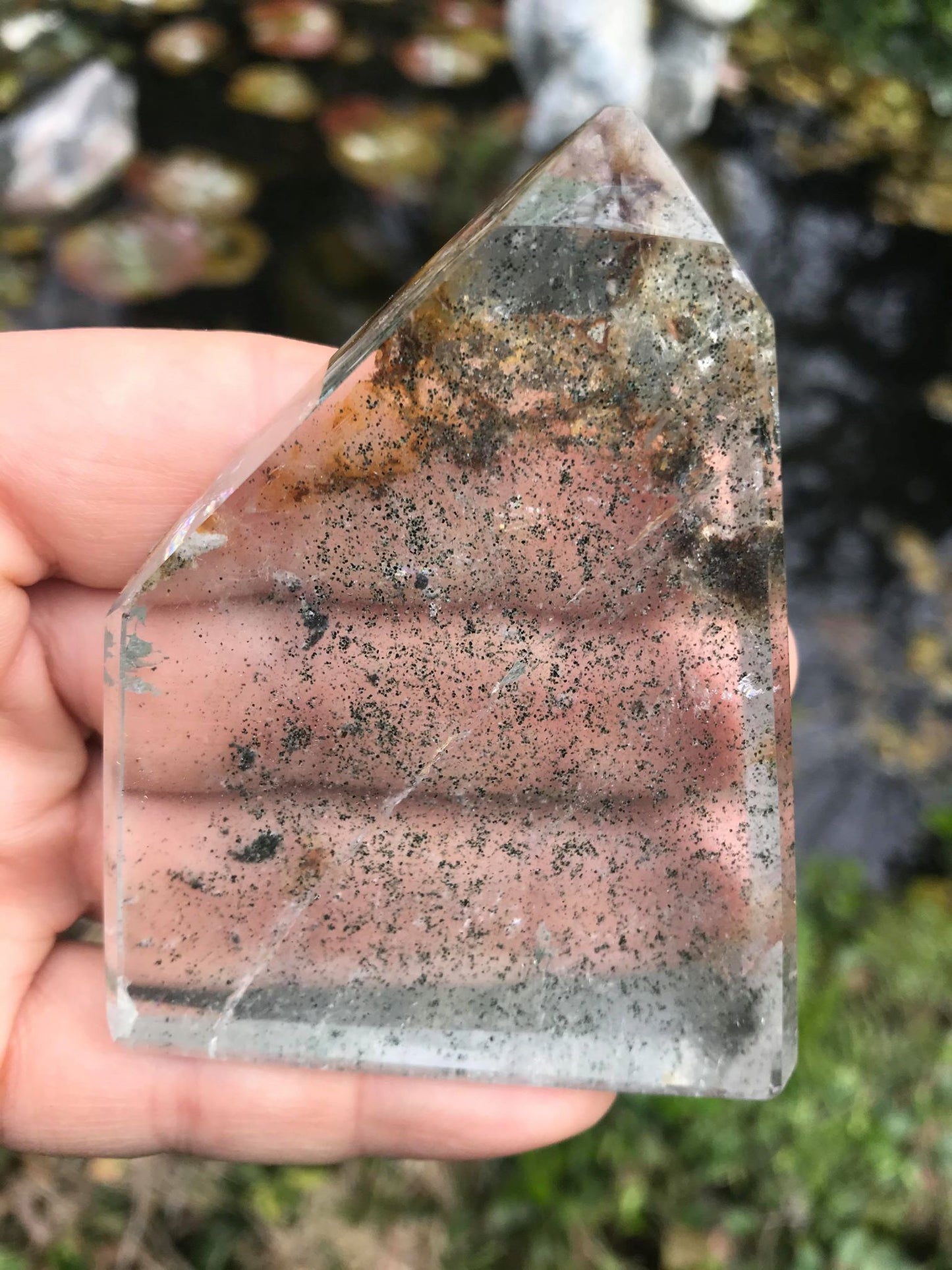 Garden Quartz Freeform Tower - Gem Realm