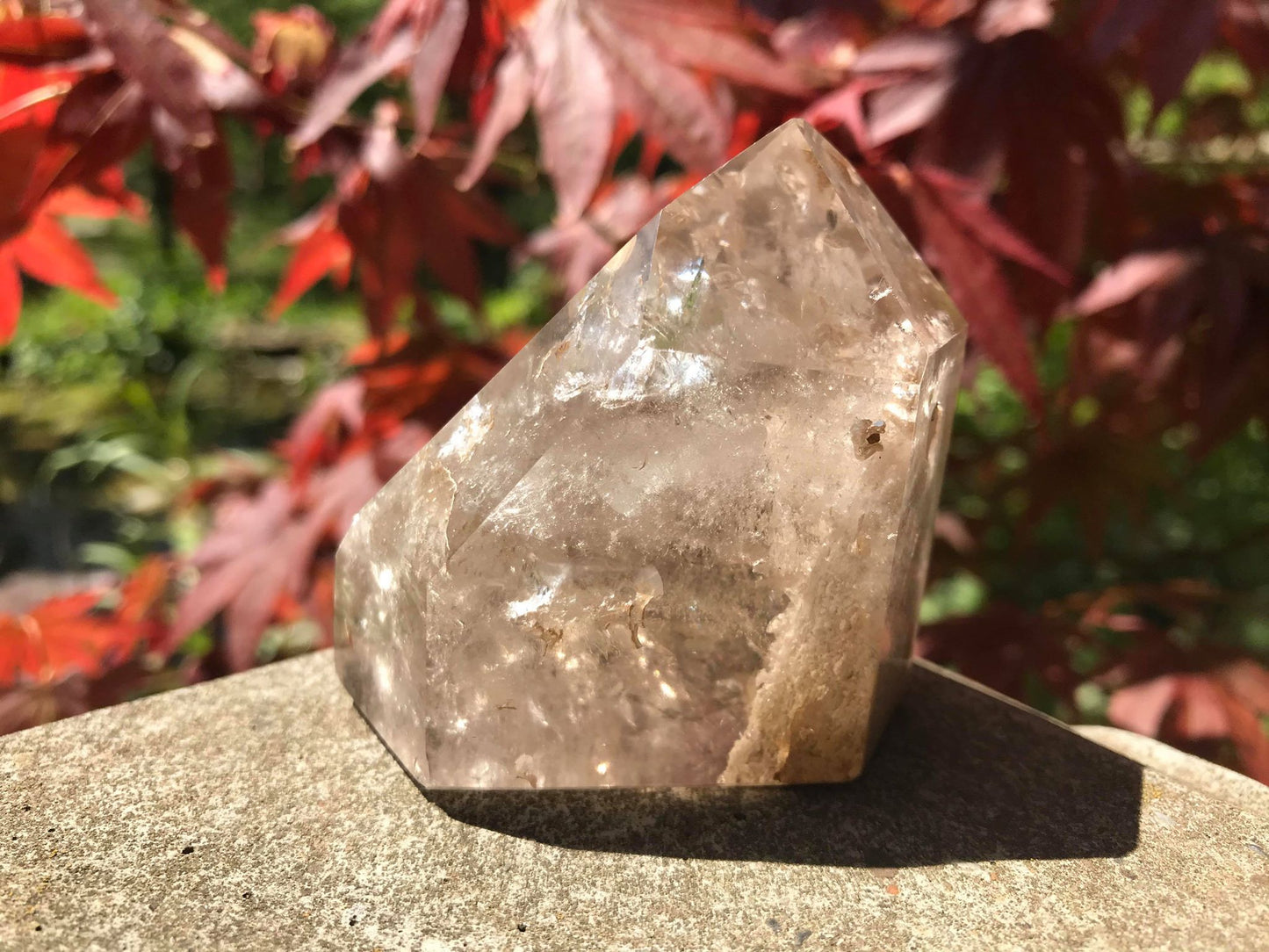 Garden Quartz Tower ~ Smoky - Gem Realm