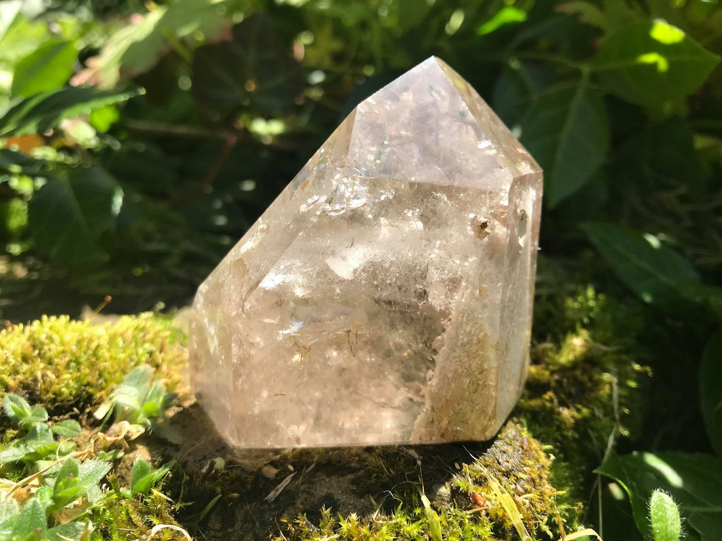 Garden Quartz Tower ~ Smoky - Gem Realm