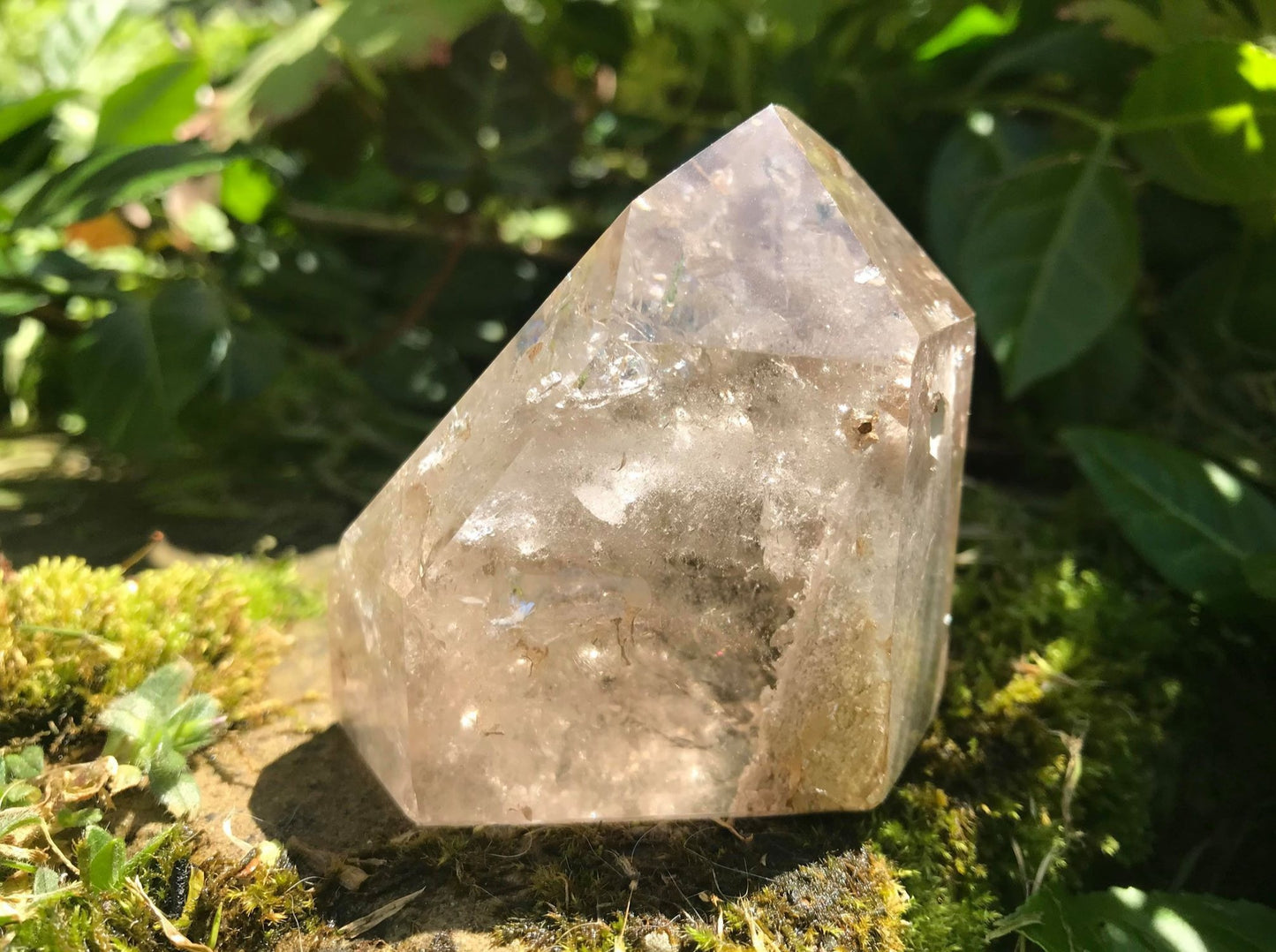 Garden Quartz Tower ~ Smoky - Gem Realm