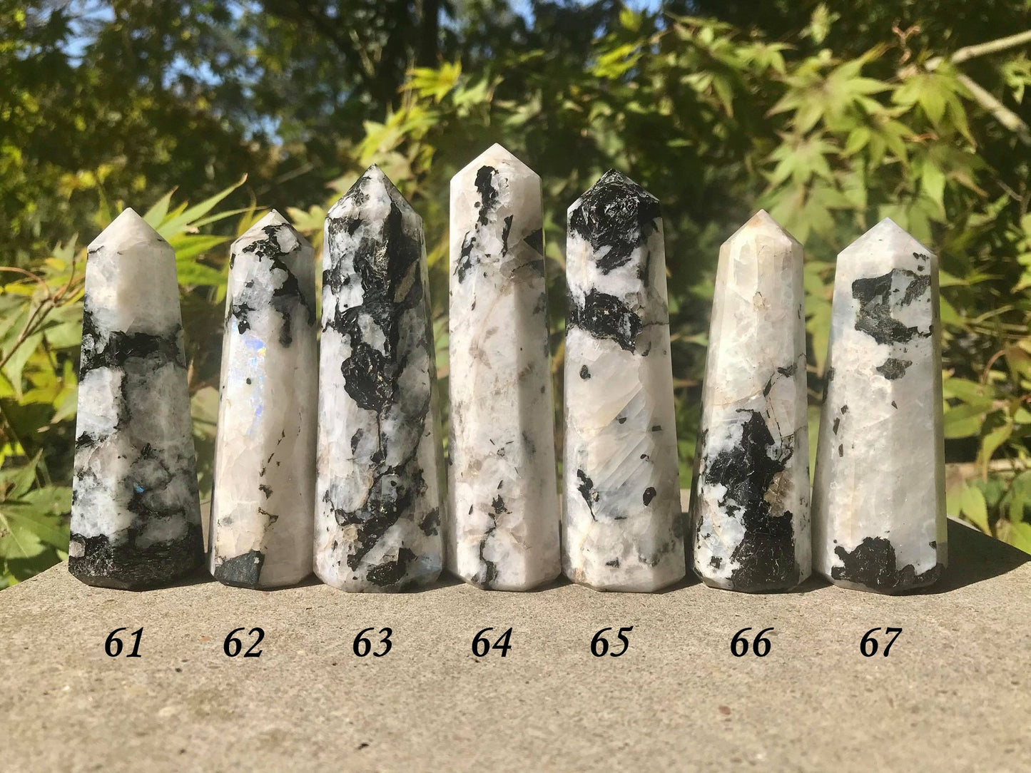 Rainbow Moonstone Towers - Gem Realm