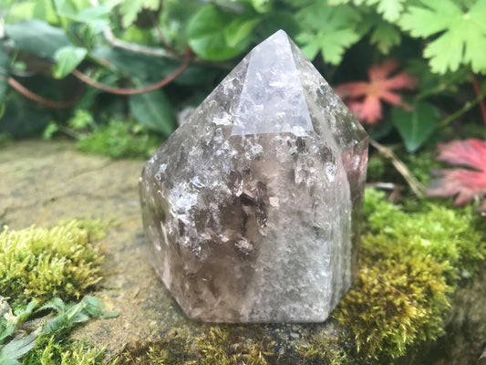 Garden Quartz Tower ~ Smoky Quartz - Gem Realm