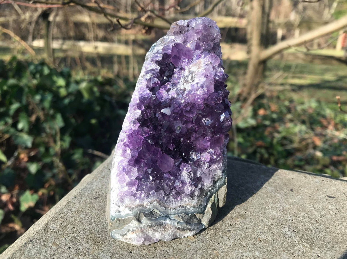 Amethyst Stalactite ~ Cut Base