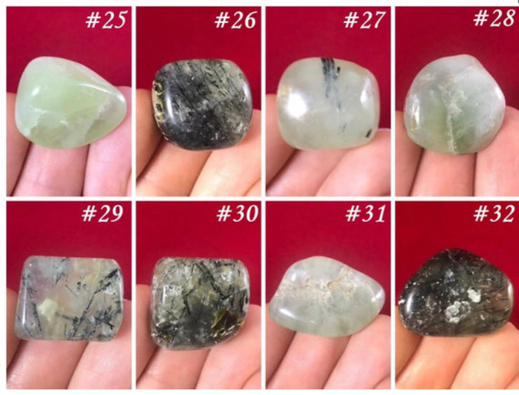 Prehnite Tumbled Stones