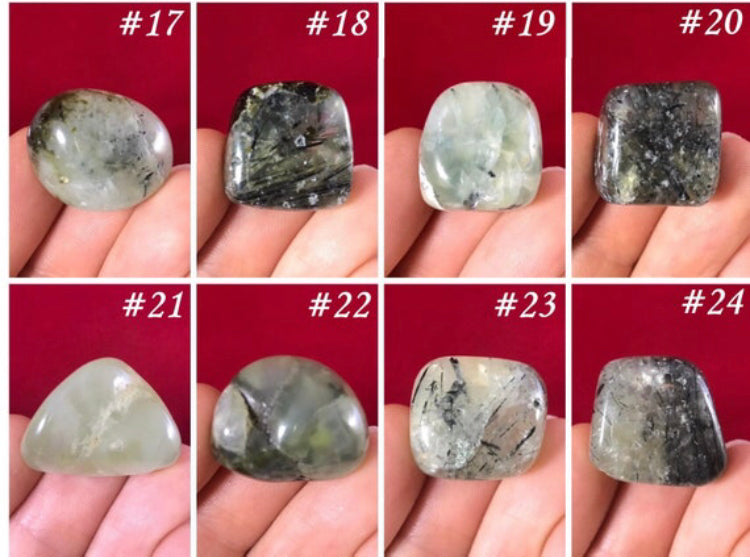 Prehnite Tumbled Stones