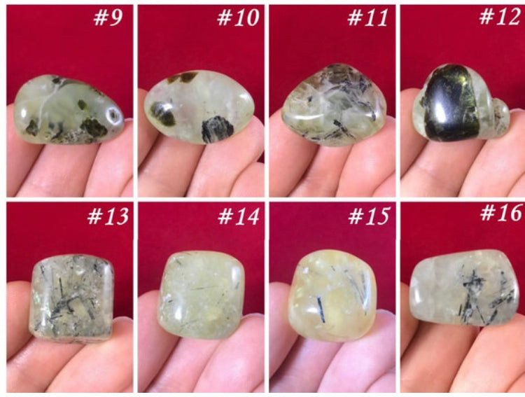 Prehnite Tumbled Stones