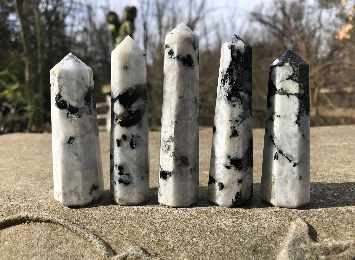 Rainbow Moonstone Towers - Gem Realm