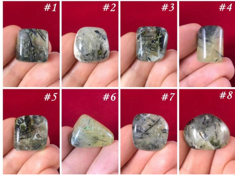 Prehnite Tumbled Stones