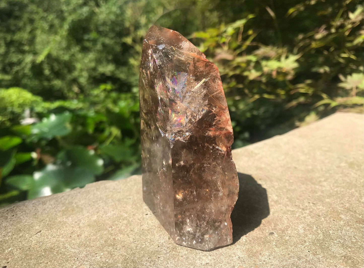 Smoky Garden Quartz Tower