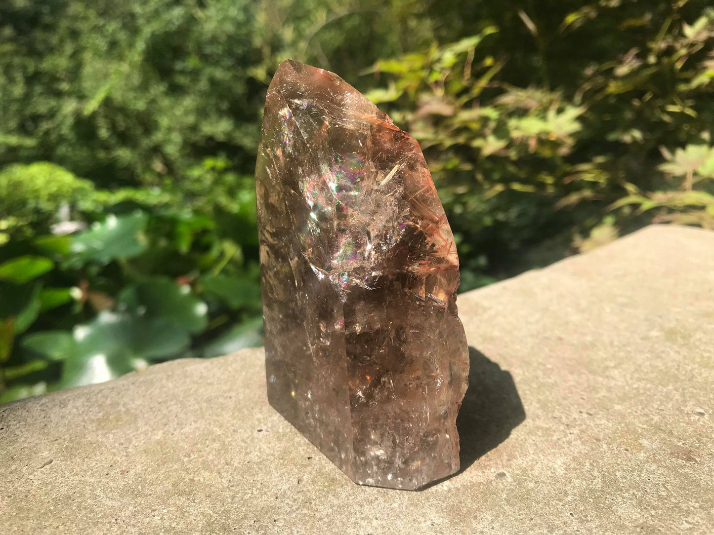 Smoky Garden Quartz Tower