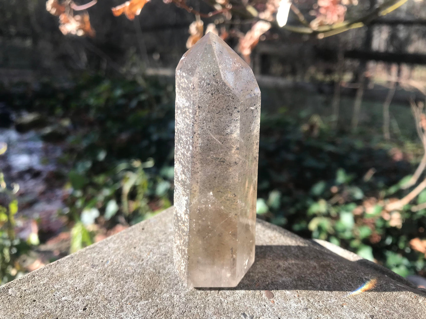 Phantom Smoky Quartz Tower