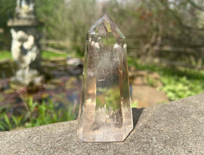 Quartz Crystal Tower ~ Light Smoky - Gem Realm 