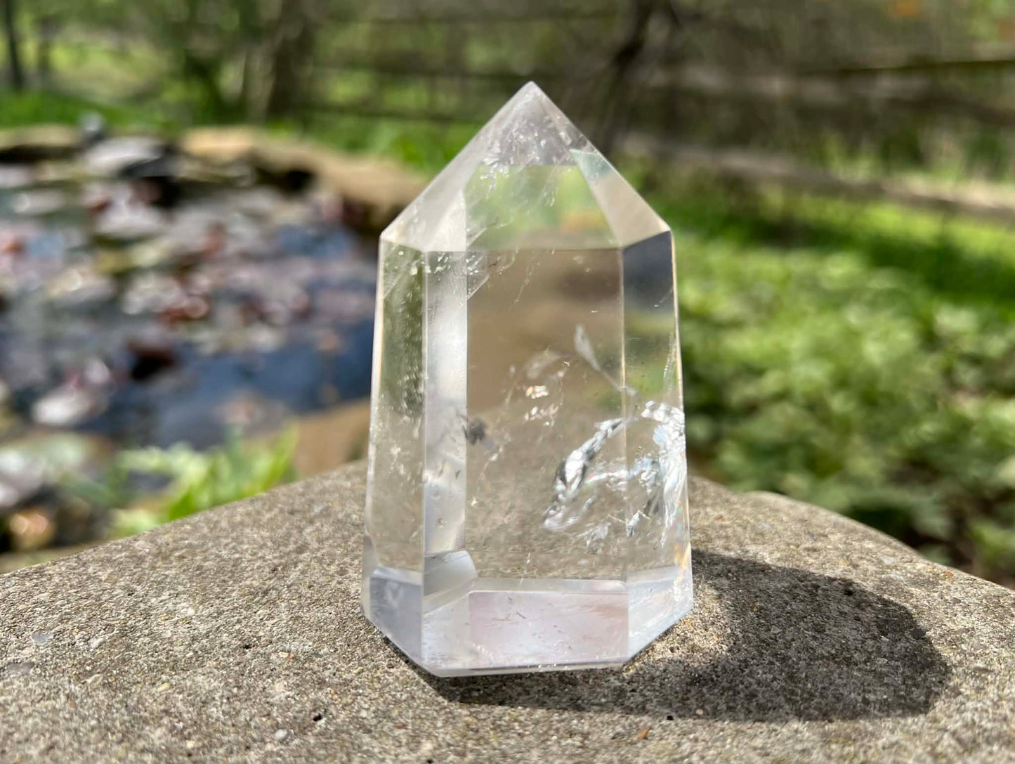 Quartz Crystal Tower ~ Obelisk - Gem Realm 