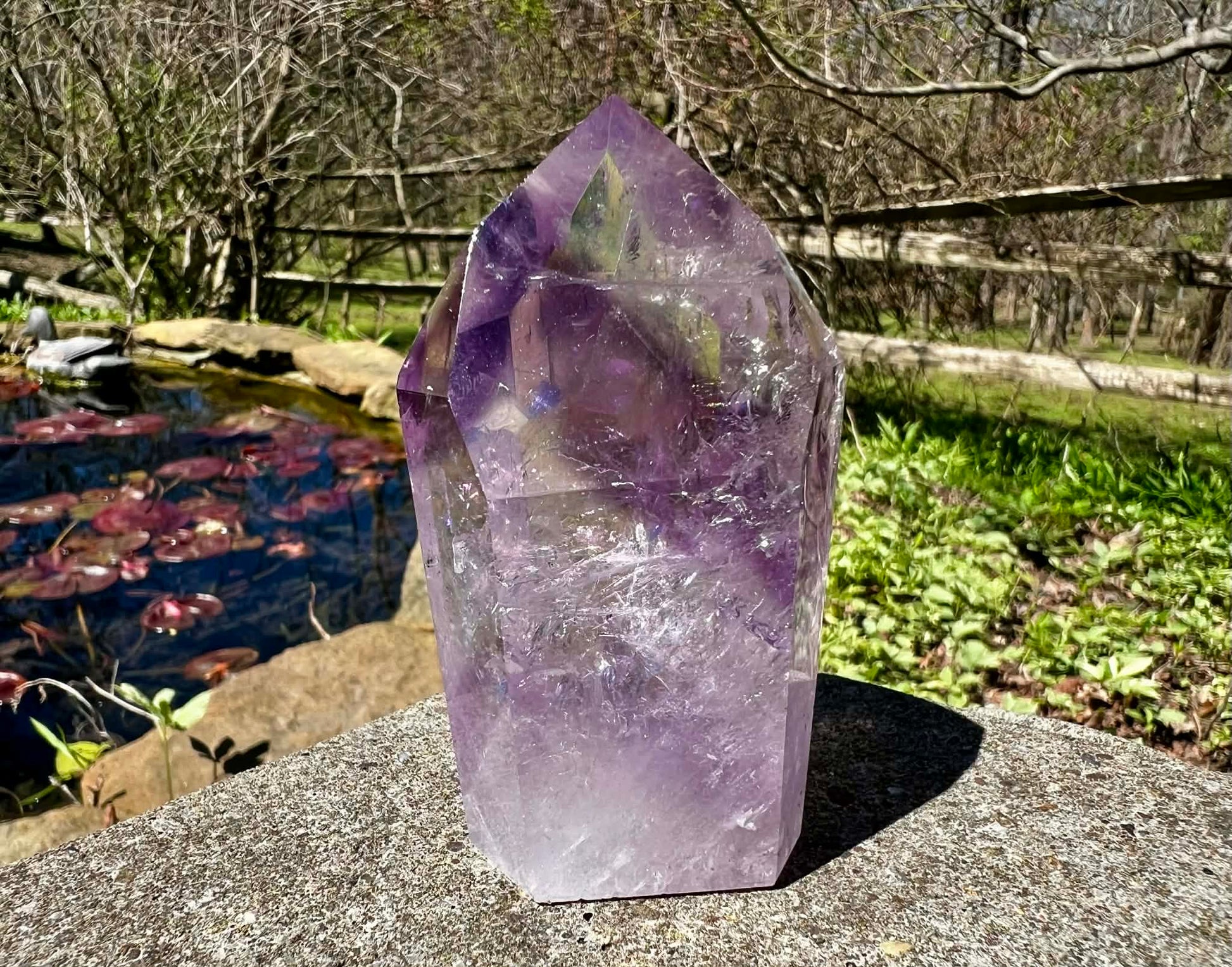 Phantom Amethyst Tower ~ Brazil - Gem Realm 