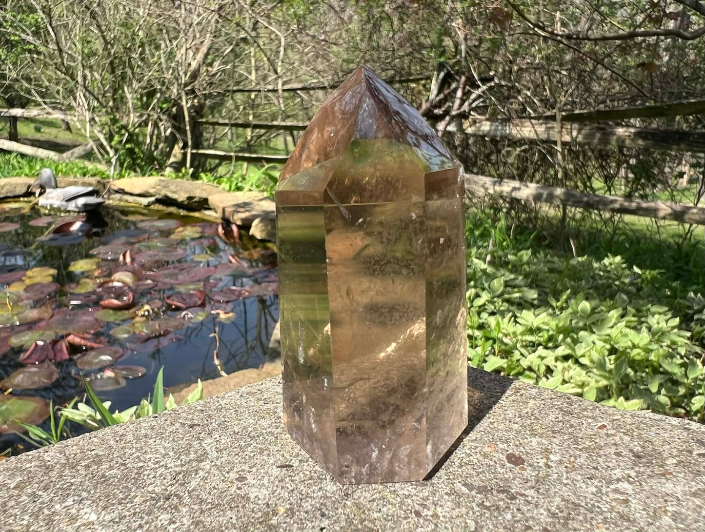Smoky Quartz Tower - Gem Realm 
