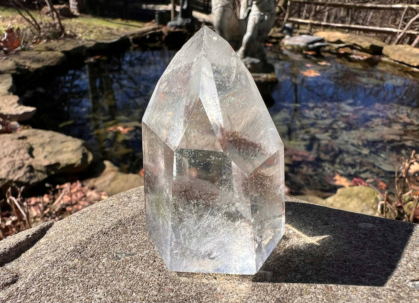 Garden Phantom Quartz Tower ~ Brazil - Gem Realm 