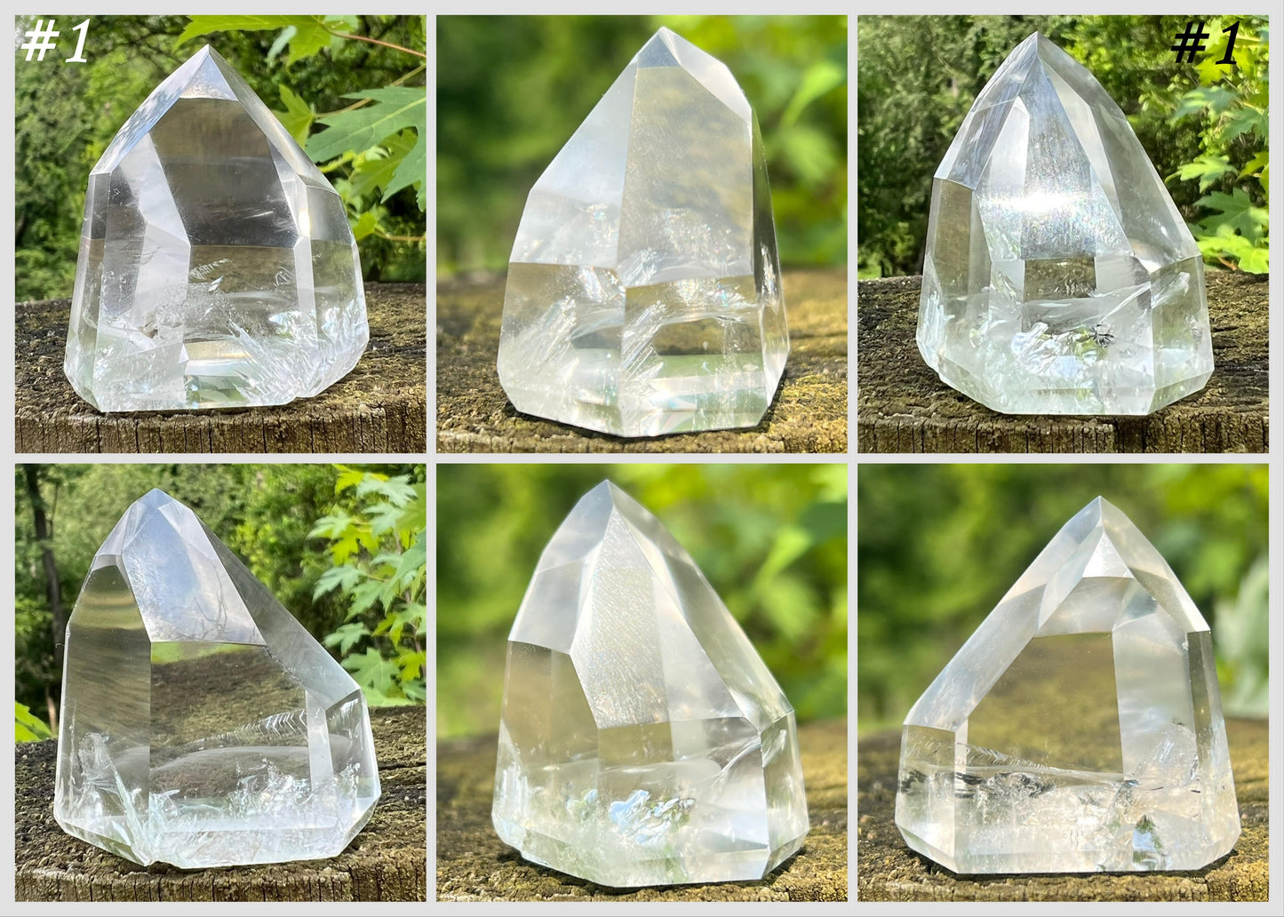 Quartz Crystal Towers ~ Small