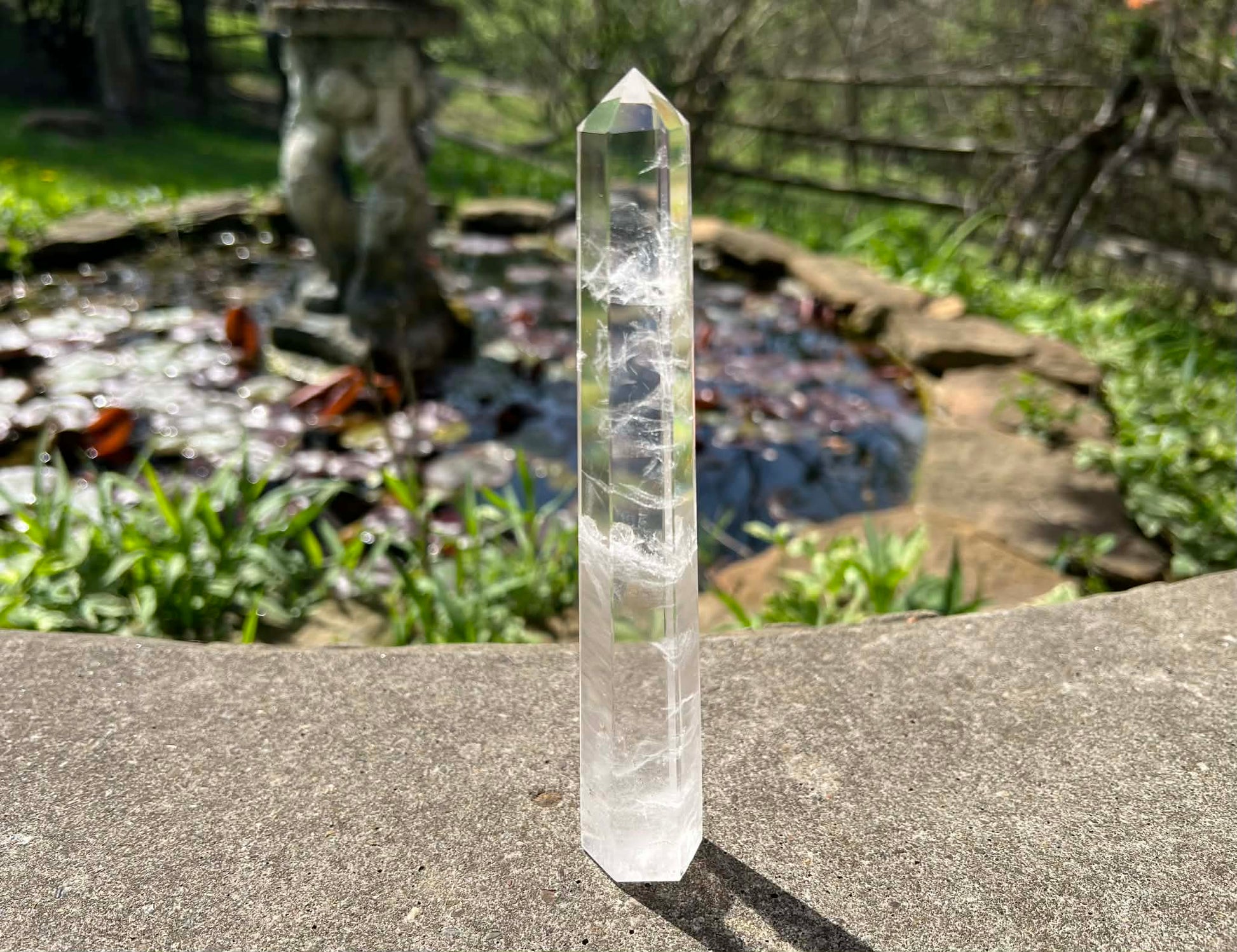Quartz Crystal Tower ~ Large - Gem Realm 