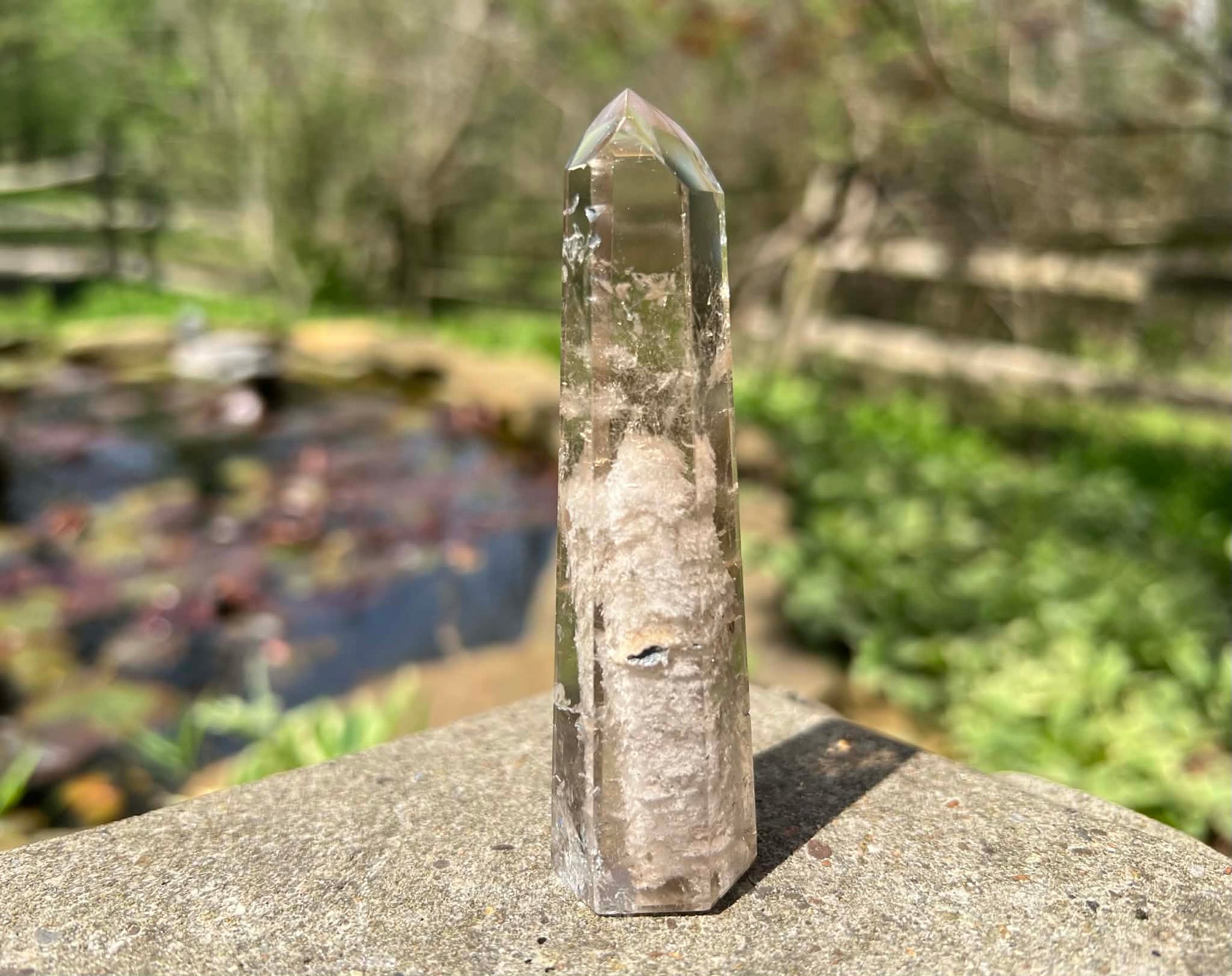Smoky Garden Quartz ~ Phantom Tower - Gem Realm 