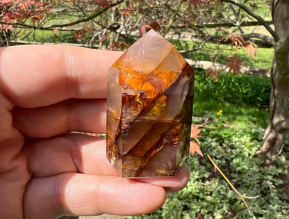 Hematoid Quartz Tower - Gem Realm 