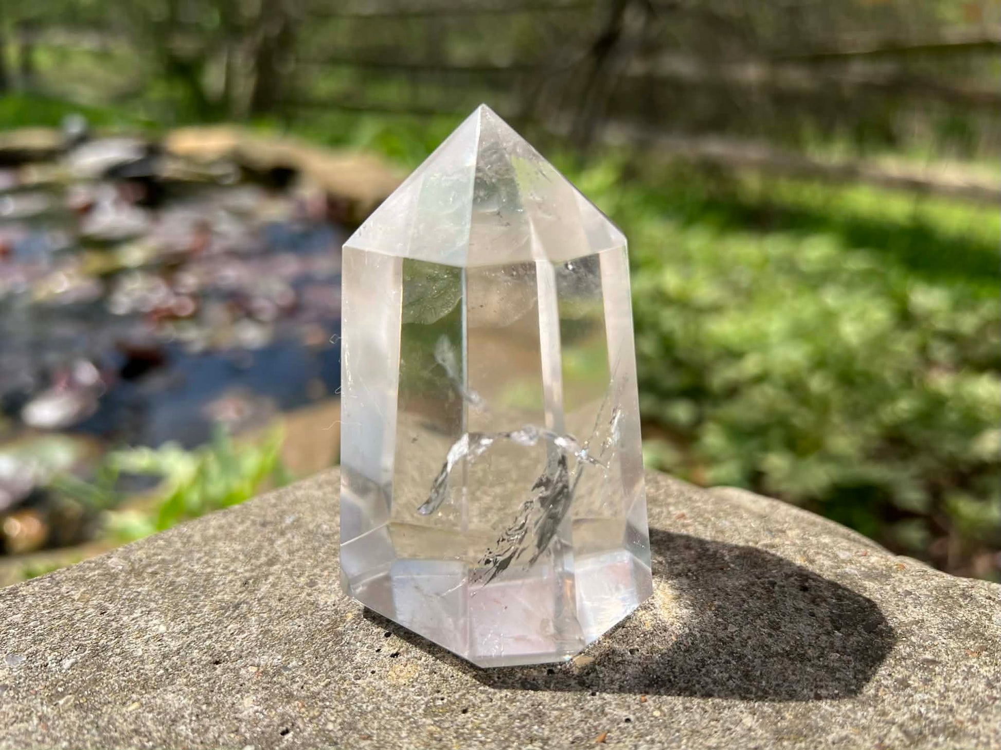 Quartz Crystal Tower ~ Obelisk - Gem Realm 