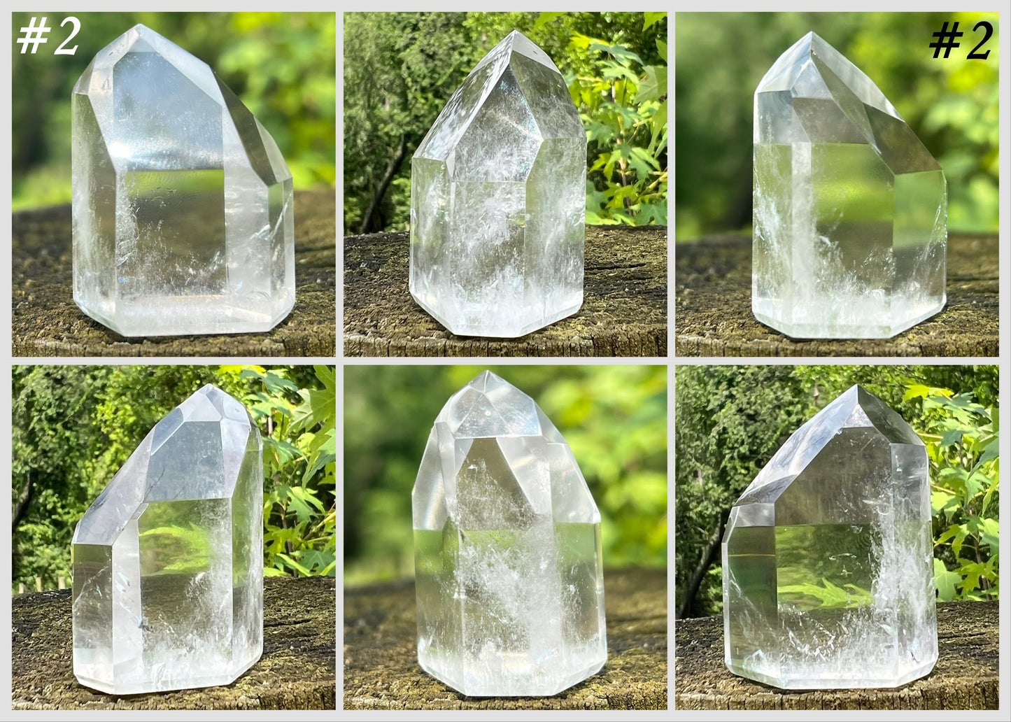 Quartz Crystal Towers ~ Small