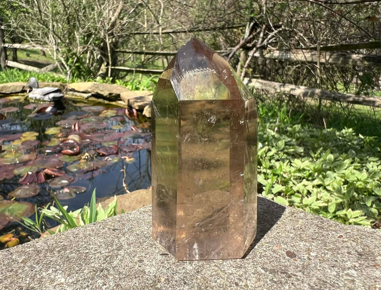Smoky Quartz Tower - Gem Realm 