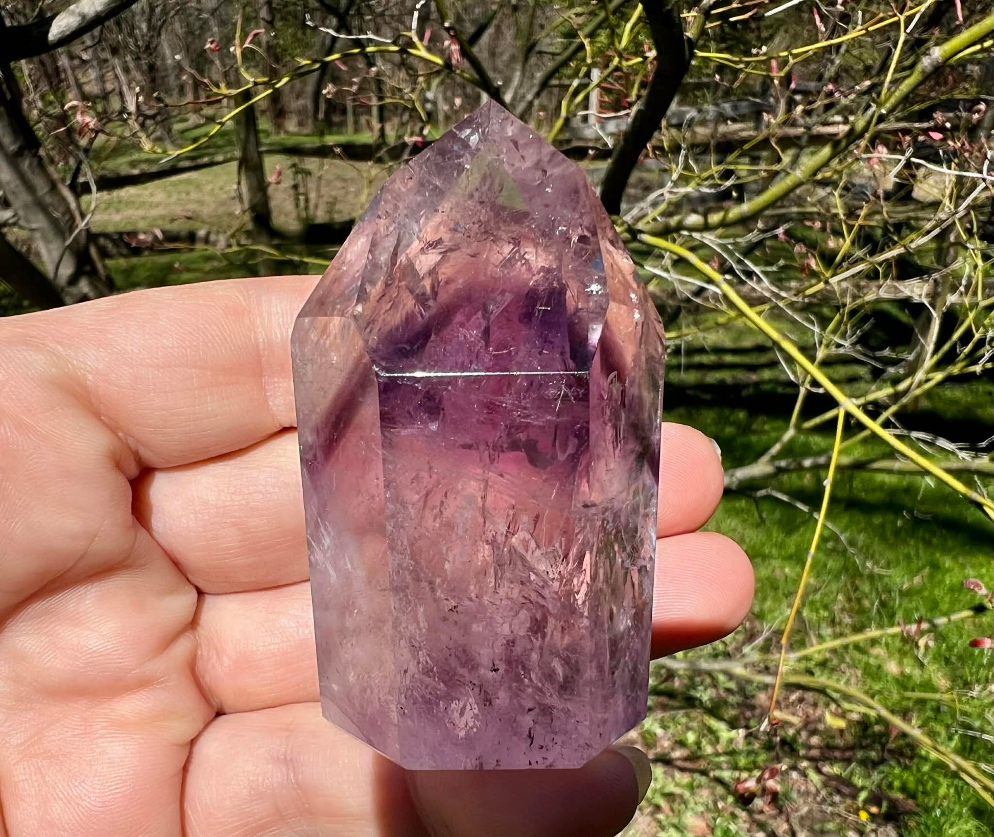 Phantom Amethyst Tower ~ Brazil - Gem Realm 