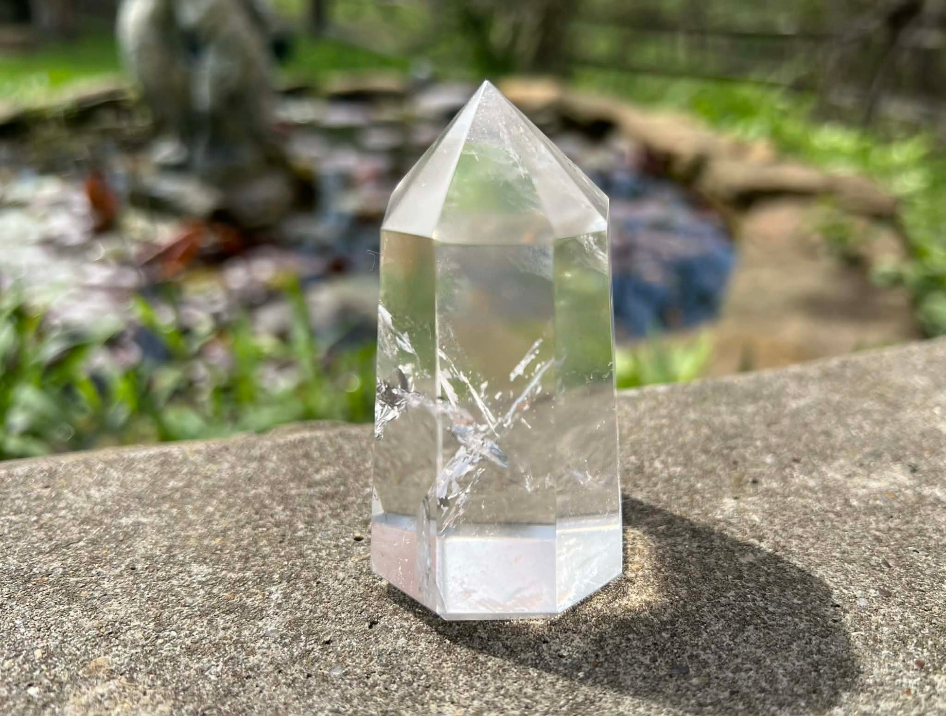 Quartz Crystal Tower ~ Obelisk - Gem Realm 