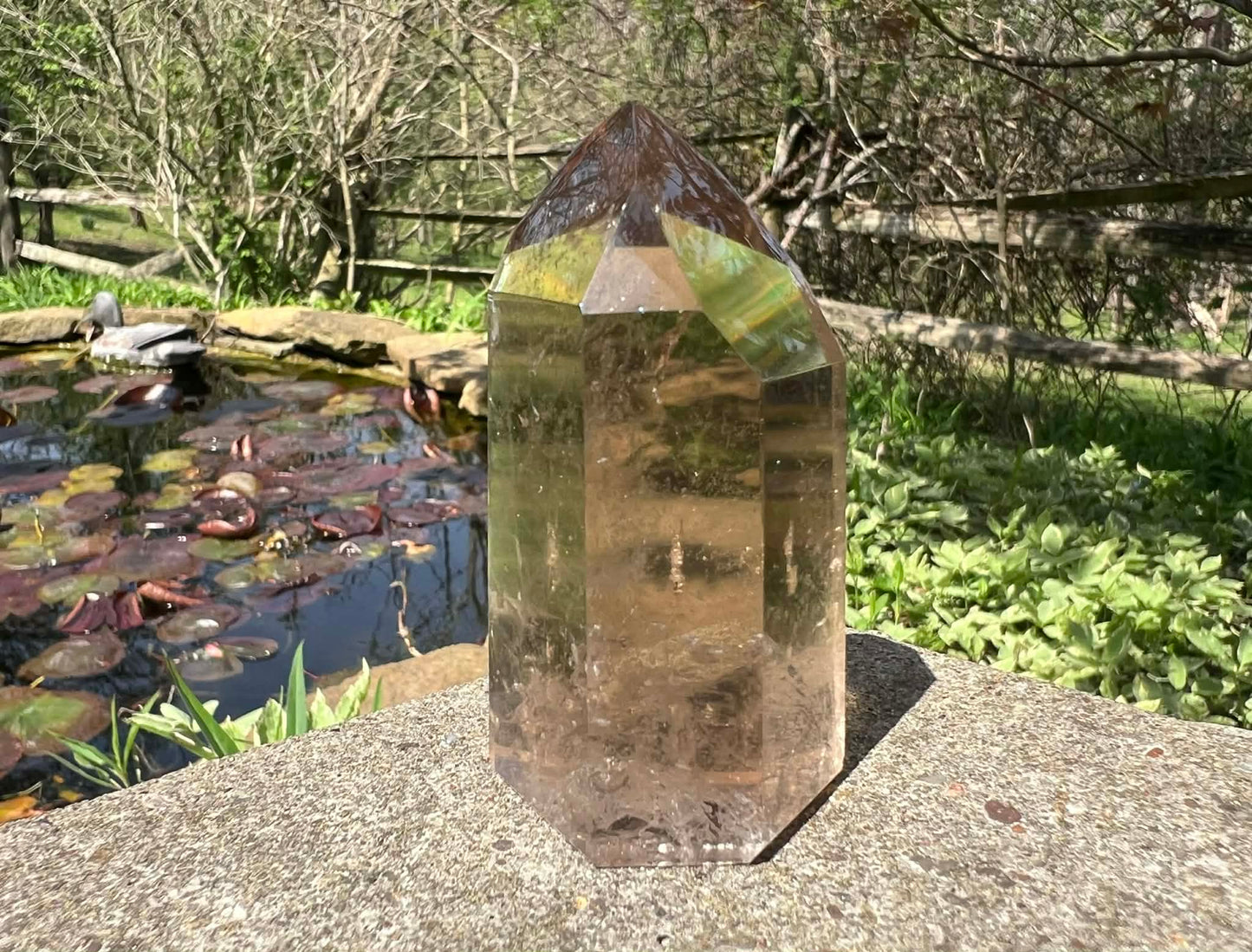 Smoky Quartz Tower - Gem Realm 