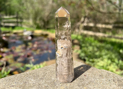 Smoky Garden Quartz ~ Phantom Tower - Gem Realm 