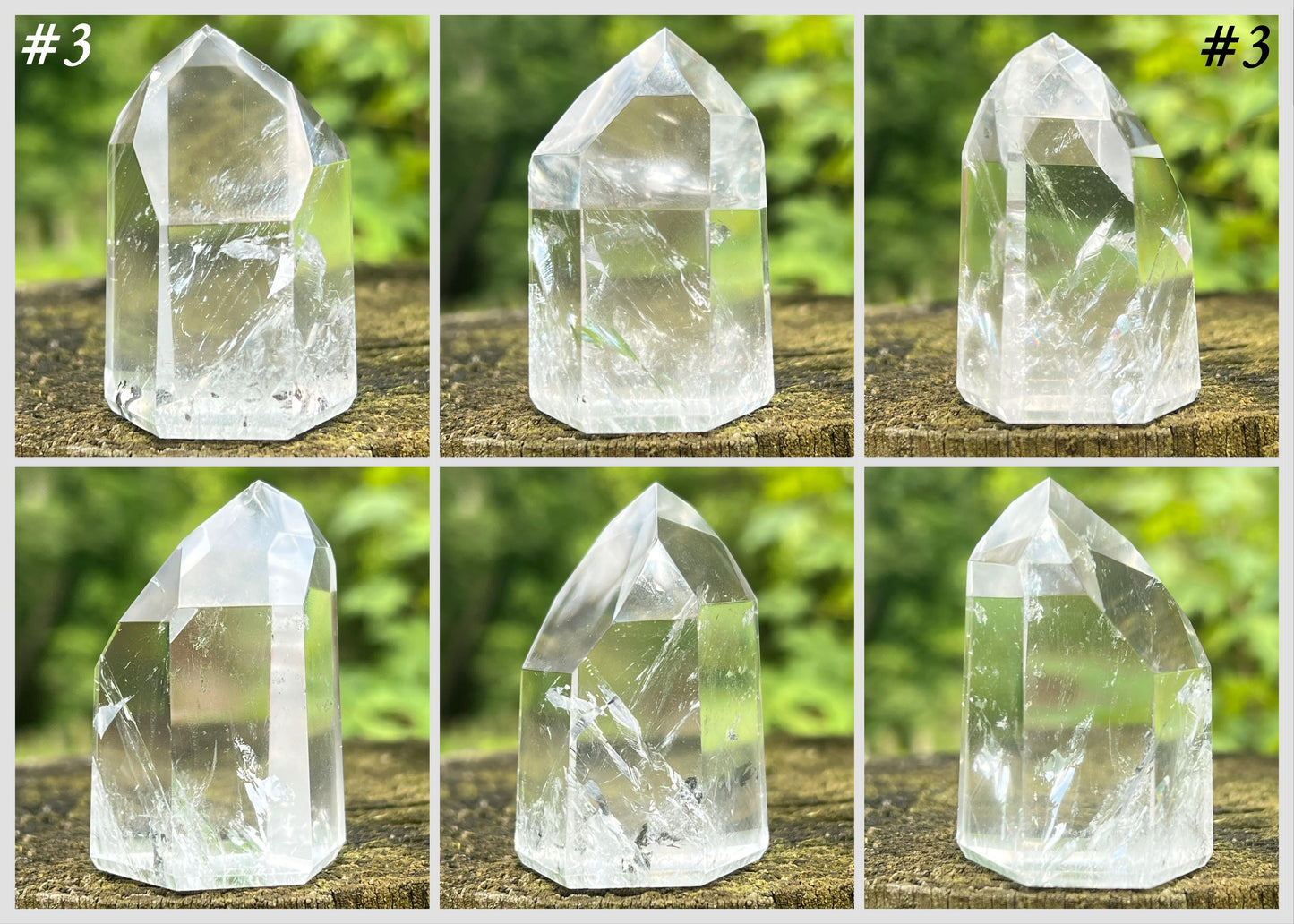 Quartz Crystal Towers ~ Small