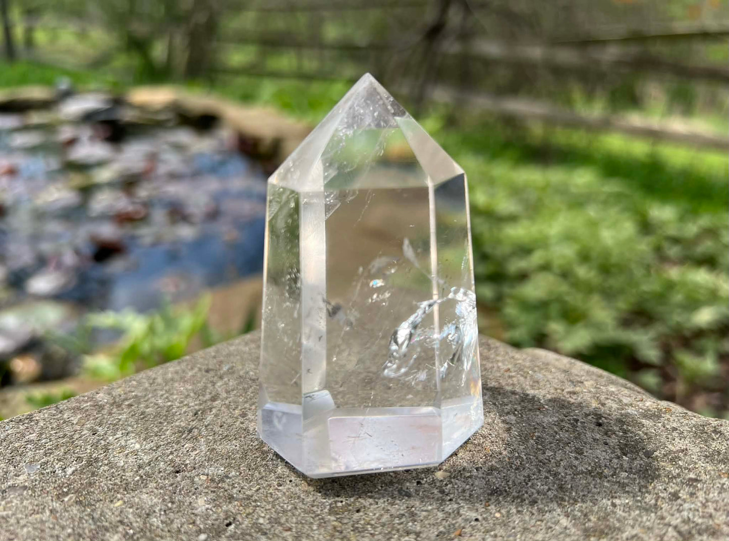 Quartz Crystal Tower ~ Obelisk - Gem Realm 