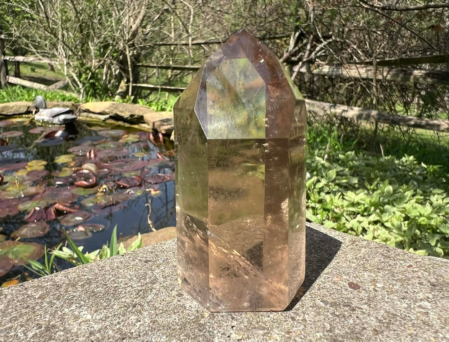 Smoky Quartz Tower - Gem Realm 