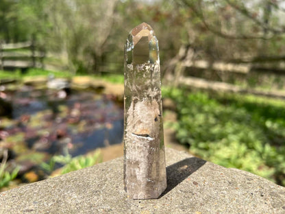 Smoky Garden Quartz ~ Phantom Tower - Gem Realm 
