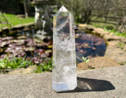Quartz Crystal Tower ~ Large Obelisk - Gem Realm 