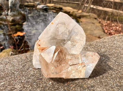 Included Quartz Crystal Specimen Tower - Gem Realm 