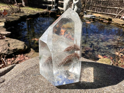 Garden Phantom Quartz Tower ~ Brazil - Gem Realm 