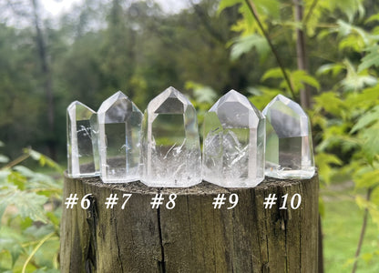 Clear Quartz Crystal Towers ~ Small ~ AA Grade - Gem Realm 