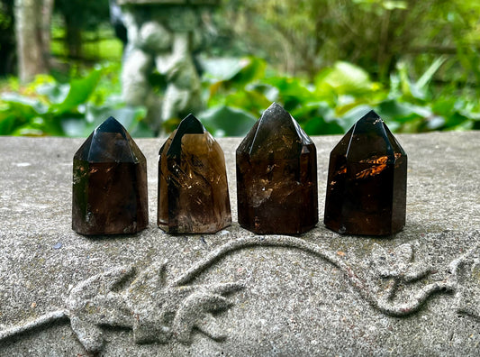 Smoky Quartz Towers ~ Dark