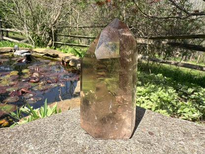 Smoky Quartz Tower - Gem Realm 
