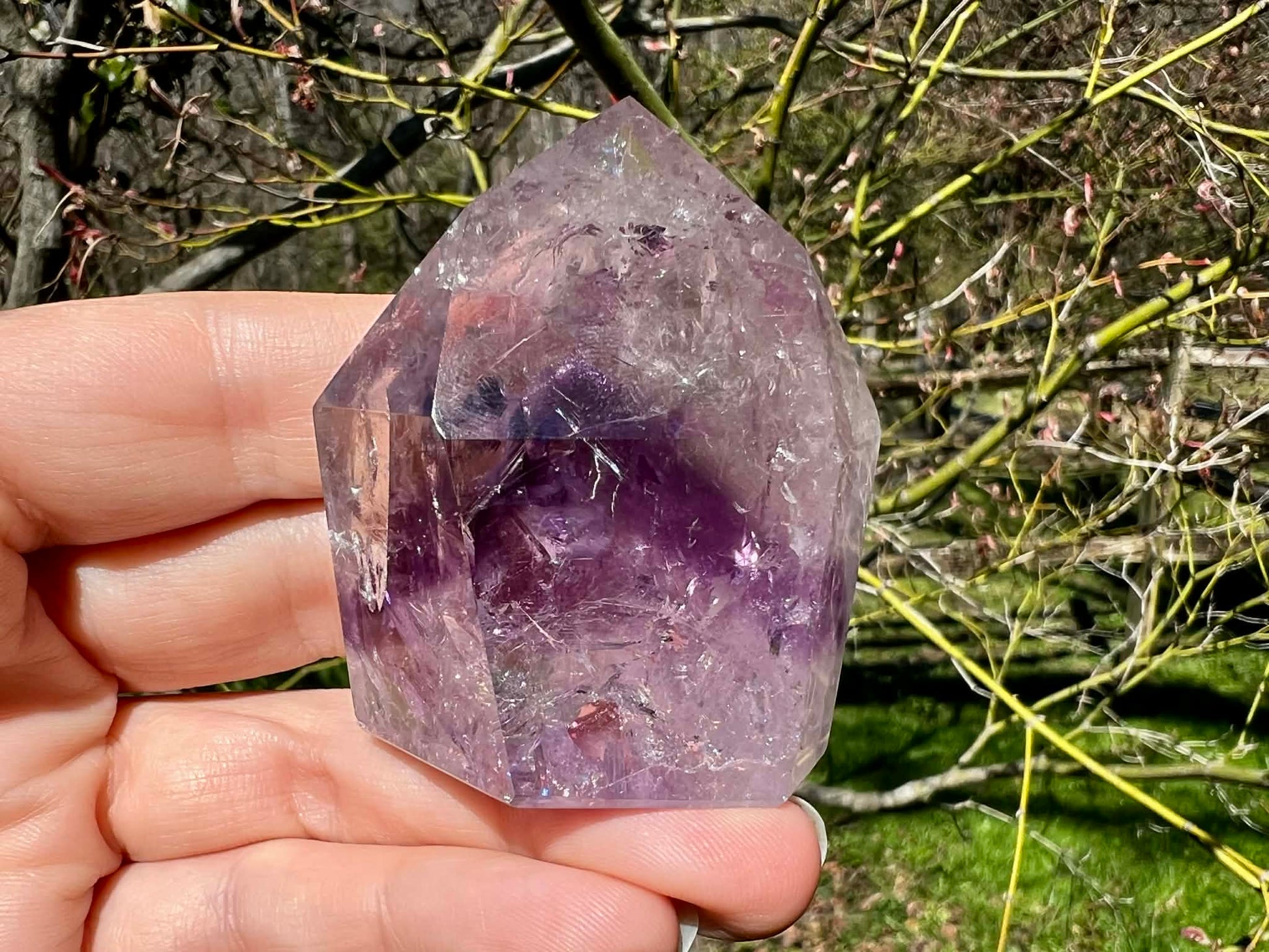 Phantom Amethyst Tower ~ Brazil - Gem Realm 