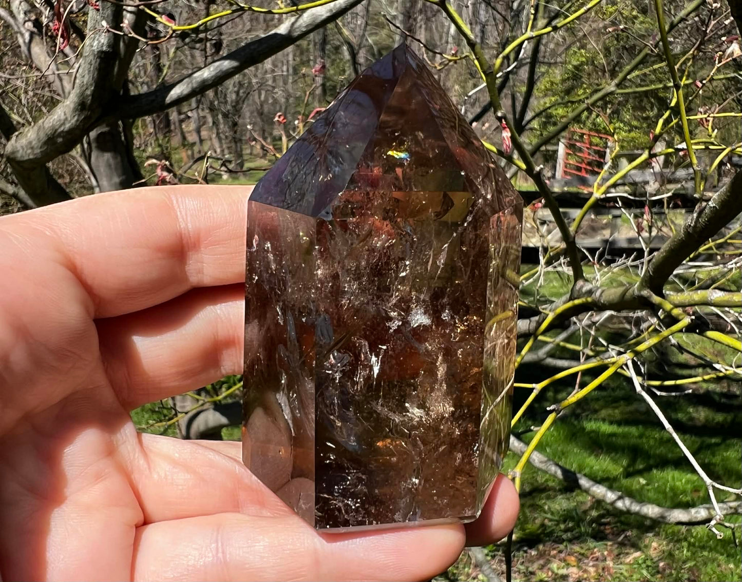Smoky Quartz Tower ~ Brazil - Gem Realm 