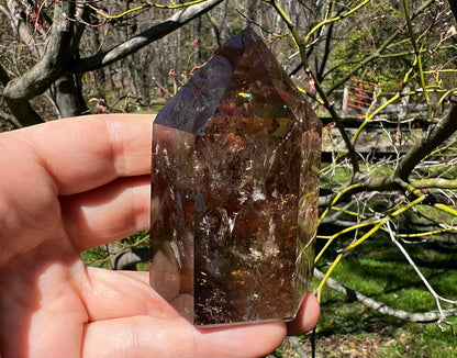 Smoky Quartz Tower ~ Brazil - Gem Realm 