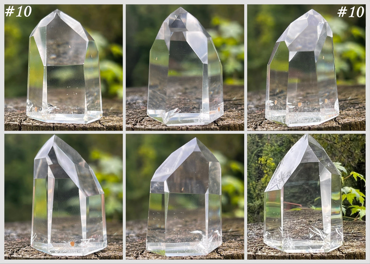 Clear Quartz Crystal Towers ~ Small ~ AA Grade - Gem Realm 