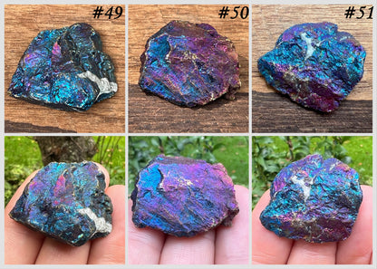 Chalcopyrite ~ Peacock Ore ~ Specimen - Gem Realm 