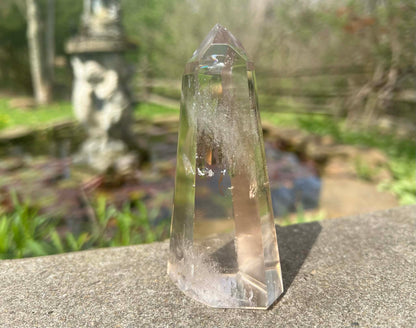 Quartz Crystal Tower ~ Light Smoky - Gem Realm 